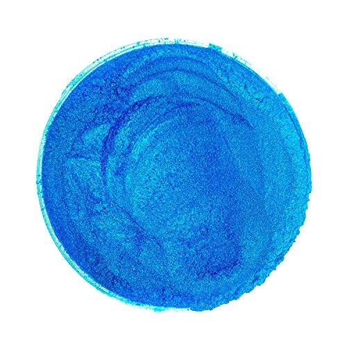 DIPON.DE HIGH PERFORMANCE LIQUIDS & PIGMENTS Effektpigment Cobalt Blue Pearl Perlglanz Metallic Farbpulver Pigment für Epoxidharz Autolack Sprühfolie Nail Art Aquarell Kosmetik Seife Puder, (5 Gramm) von DIPON.DE HIGH PERFORMANCE LIQUIDS & PIGMENTS