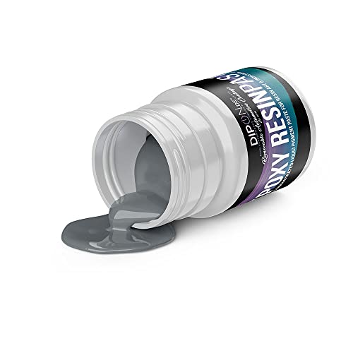 DIPON.DE HIGH PERFORMANCE LIQUIDS & PIGMENTS Epoxidharz Epoxy Pigment Farbpaste FENSTERGRAU Grey ca. RAL 7040 Profi Hochpigmentierte Paste für Epoxidharz Epoxy Resin Polyurethan Kunstharz Resin Art von DIPON.DE HIGH PERFORMANCE LIQUIDS & PIGMENTS