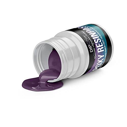 DIPON.DE HIGH PERFORMANCE LIQUIDS & PIGMENTS Epoxidharz Epoxy Pigment Farbpaste Rot Lila ca. RAL 4001 Profi Hochpigmentierte Paste für Epoxidharz Epoxy Resin Polyurethan Kunstharz Resin Art von DIPON.DE HIGH PERFORMANCE LIQUIDS & PIGMENTS