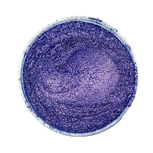 Effektpigment DIAMOND INDIGO BERRY PEARL Perlglanz Metallic Farbpulver Pigment für Epoxidharz Autolack Sprühfolie Nail Art Aquarell Kosmetik Seife Puder, (5 Gramm) von DIPON.DE HIGH PERFORMANCE LIQUIDS & PIGMENTS