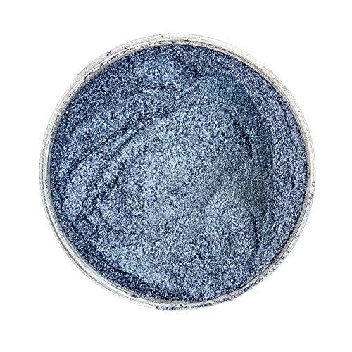 Effektpigment DIAMOND PIGEON BLUE PEARL Perlglanz Metallic Farbpulver Pigment für Epoxidharz Autolack Sprühfolie Nail Art Aquarell Kosmetik Seife Puder, (5 Gramm) von DIPON.DE HIGH PERFORMANCE LIQUIDS & PIGMENTS