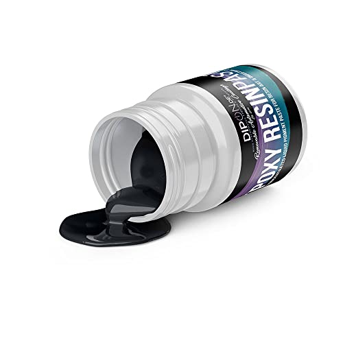 DIPON.DE HIGH PERFORMANCE LIQUIDS & PIGMENTS Epoxidharz Epoxy Pigment Farbpaste Graphit GRAU Grey ca. RAL 7024 Profi Hochpigmentierte Paste für Epoxidharz Epoxy Resin Polyurethan Kunstharz Resin Art von DIPON.DE HIGH PERFORMANCE LIQUIDS & PIGMENTS