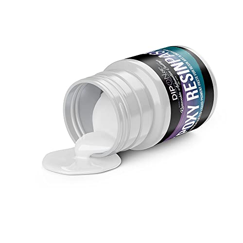 Epoxy Resin (Epoxidharz) Pigment OCEAN WAVE WHITE WEIß Wellen Erzeugung Ozean Zellen Profi Hochpigmentierte Farbpaste für Epoxidharz Polyurethan PU Epoxi Kunstharz Resin Art von DIPON.DE HIGH PERFORMANCE LIQUIDS & PIGMENTS