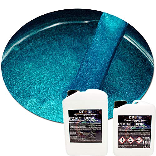 2K Epoxidharz Metallic Farben Effekt Set Epoxyplast 100P BORA BORA PEARL Perlglanzeffekt Glitter für Bodenbeschichtung Rivertisch Gießharz Laminierharz GFK Epoxy EP Holz von DIPON.DE HIGH PERFORMANCE LIQUIDS & PIGMENTS