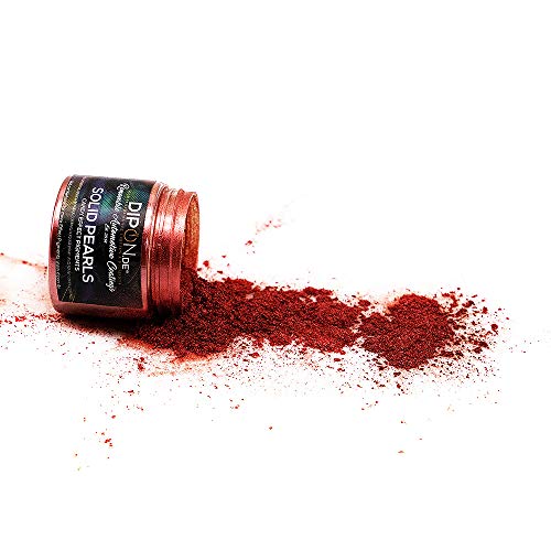 Epoxidharz Farbpigmente Diamond Bordeaux Weinrot Pearl für Giessharz Beton Seifenfarbe Farbpulver Nail Art UV Gel Autolack Flüssiggummi Metallic Perlglanz Effekt Schimmer Pigmente (5 Gramm) von DIPON.DE HIGH PERFORMANCE LIQUIDS & PIGMENTS