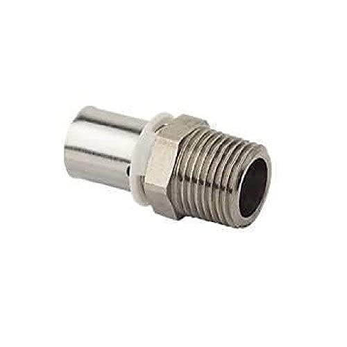 Dipra 721044 Verbindungsstück, mehrschichtig, gerade, männlich M15/21, Durchmesser 16 mm von DIPRA