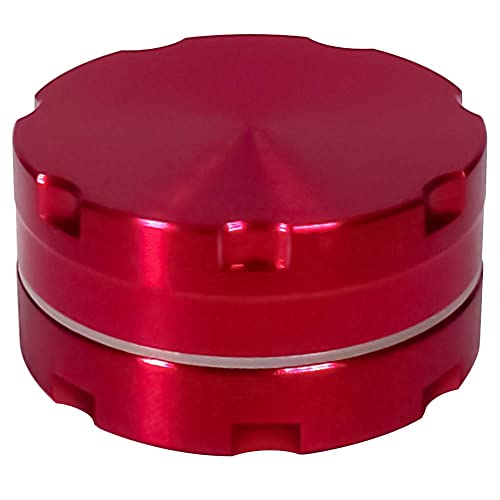 GHODT 40mm Alu Grinder 2-Teilig aus CNC gefrästem Aerospace Aluminium - Für den Gebrauch von Kräuter- und Tabakwaren von DIPSE