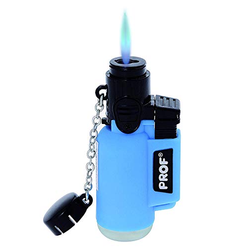 Rubbertorch - Jet Lighter - das Ultrakompakte Gasbrenner Feuerzeug hält jedem Sturm Stand! Diverse Farben; Wiederaufladbar! Torch Lighter von DIPSE