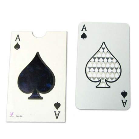 V-Syndicate Grinder Card - Grinder Ace of Spades - Pik - Die perfekte Mühle/Grinder/Reibe im Scheckkartenformat - Für Kräuter und Tabakwaren von DIPSE