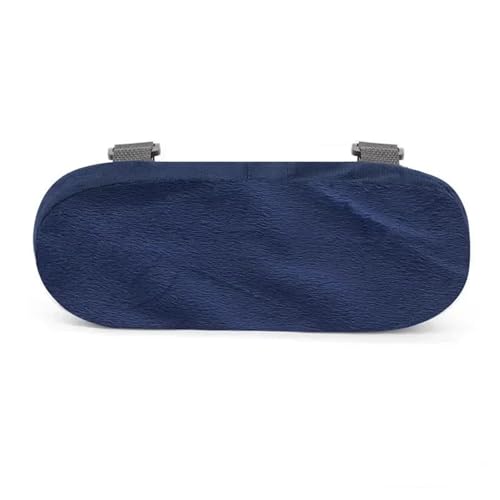 DIQXLGS Autositz-Armstützenpolster Weiche Memory-Schaum Handkissen Ergonomisches Ellbogenkissen(Blau) von DIQXLGS