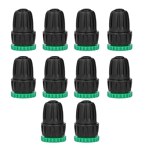 10pcs Gartenschlauchadapter G1/2in G3/4in Wasserhahnanschluss Armaturen Bewässerung Zubehör aus Barb Design wasserdichtes Versiegelung wiederverwendbares ABS -Material für von DIRBAK