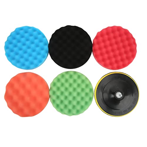 7pcs Polishing Schwammpolster 7in professionelles Buffing -Wachsen -Polierkit mit elektrischem Bohrer Adapter für Cars RVS -Motorräder 7pcs Polishing Schwammpolster 7in professionelles Buffing -Wachsen -Polierkit mit elektrischem Bohrer Adapter für Cars RVS -Motorräder von DIRBAK