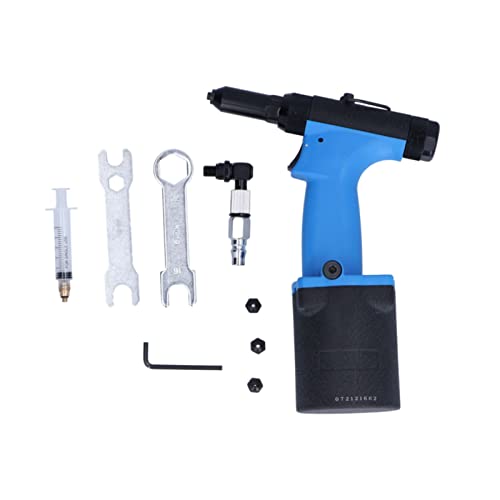 Air Riveter Pneumatic Niets Puller Hydraulic Nieting Tool Industrial Grade Heavy Duty 2,4 4,8 mm Kapazität für Metallplatten Rohre Schränke Chassis Legierung Stahl KV 7081 Air Riveter Pneumatic Niets Puller Hydraulic Nieting Tool Industrial Grade Heavy Duty 2,4 4,8 mm Kapazität für Metallplatten Rohre Schränke Chassis Legierung Stahl KV 7081 von DIRBAK