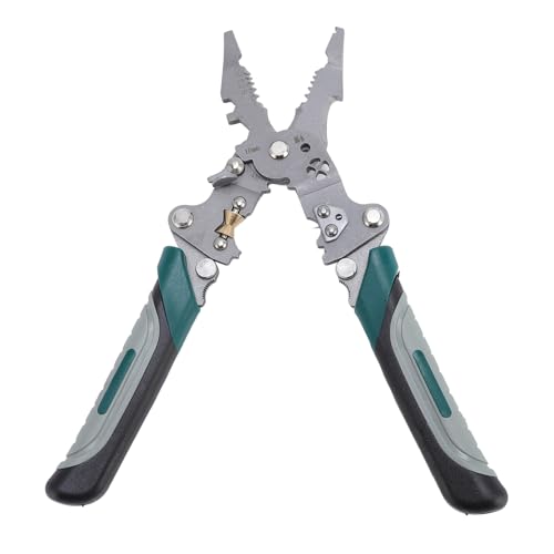 DIRBAK 16 in 1 foldable tool with stripper, scissors, and crimper, multifunctional plier for electrical connectors, includes self-adjusting stripper and cutter DIRBAK 16 in 1 foldable tool with stripper, scissors, and crimper, multifunctional plier for electrical connectors, includes self-adjusting stripper and cutter von DIRBAK