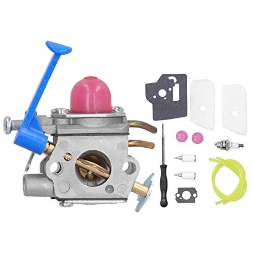 DIRBAK Carburetor Air Filter Fuel Line Kraftstofffilterkit Hochleistungs -Ersatzteile mit Kettensaw 124L 125L 125LD 128C 128CD 128L 128LD 128LDX 128R 128RJ 128DJX Aluminiummaterial 13PCS von DIRBAK