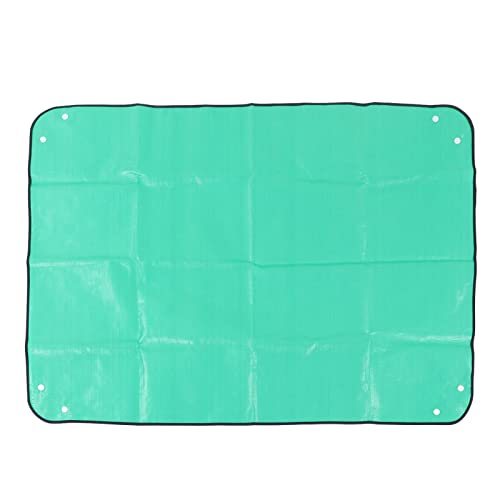 DIRBAK Große Repoting -Matte Faltbare Indoor -Pflanze Sukkulente Topfmatte tragbare Gartenmatte für Pflanzentransplantation und Messsteuerung Innen im Freien im Freien PE -Material 29,5 (Green) von DIRBAK