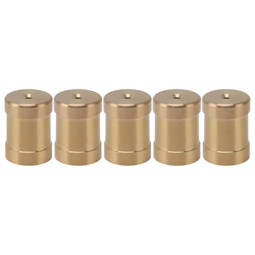 DIRBAK Kupfer Rasennebel -Düse Flache Kopfspray -Sprühdüse Inneres Fadenanschluss rostfeste Fogging -Sprinkler für die Landschaftsgestaltung im Freien Kühlsystem 5pcs (G3/4in 10.4CM) von DIRBAK
