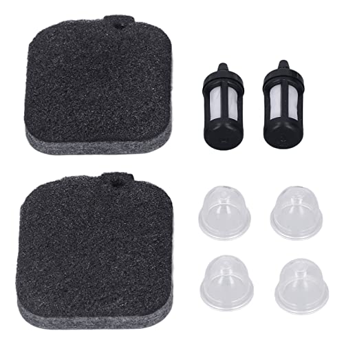 DIRBAK Luftbrennstofffilter -Glühbirnen -Kit -Blower -Filter -Kit -Kit -Kit -Blattgebläse Ersatz mit feinem Filterschwamm für BG45 BG46 BG55 BG65 BLUMS Accessoires Accessoires von DIRBAK