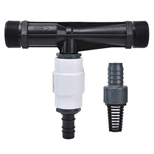 G2 Externer Gewinde -Venturi -Dünger -Injektor mit Scheckventil hydraulisch angetriebene hohe Zuverlässigkeit langlebiges Kunststoffbewässerungsinstrument für Garten von DIRBAK