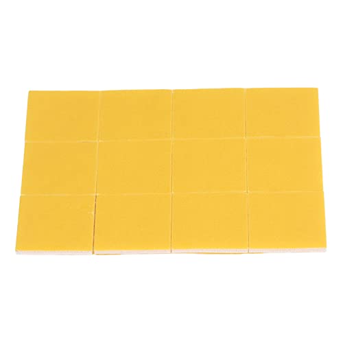 Haken und Schleife Band Heavy Duty Doppelseitige Selbst klebende Streifen Starke Klebrige Rücken befestigungs rolle für Home Office Organisation 12 Stück Faser 40x40mm von DIRBAK