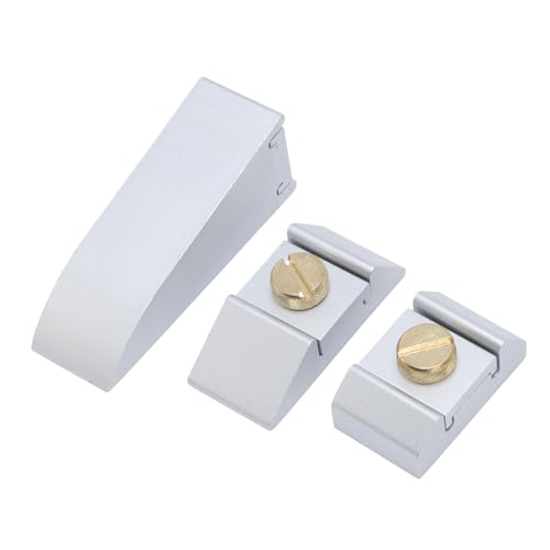 Hand Sander Holder, Trapezoid Beveled Cuneiform Shape Aluminium Alloy Handheld Sanding Clamp Set, Trapezoidal Chamfered Wedge Shaped von DIRBAK