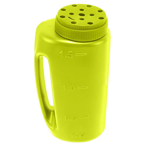 Handheld -Dünger -Spreizer Handgehaltener Grassamen -Spreizer -Ernte aus Verbreitung von Salzaussaat Topf Haltbares ABS -Material für Garten Hinterhof universelle Verwendung (Green) von DIRBAK