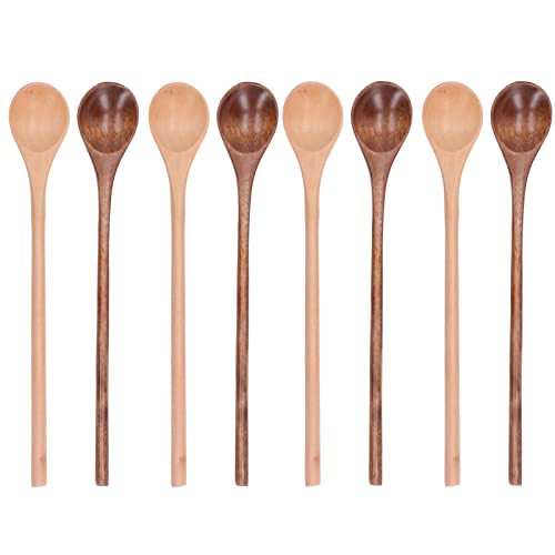 Holzlöffel Set 8 Stcs Buchenholz Holzkochen Servierlöffel Lange Griff Non -Küche -Utensilien zum Rühren des Mischens Servieren heiße kalte Gerichte Holzlöffel Set 8 Stcs Buchenholz Holzkochen Servierlöffel Lange Griff Non -Küche -Utensilien zum Rühren des Mischens Servieren heiße kalte Gerichte von DIRBAK