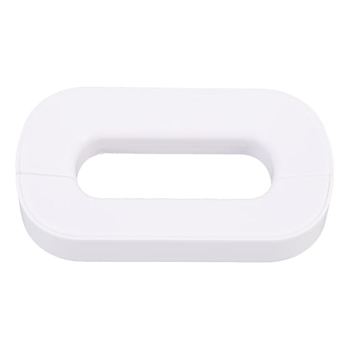 Kühlschrankschloss weiße Abs Anti -Pinch -Selbstkleber Sicherheitsschloss für Kühlschrankkabinett Child Proof Easy Installation von DIRBAK