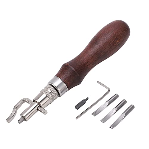 Leder Groover 7 in 1 Mehrzweck Langlebiger Holz Metallarbeit, Rettung Starker Fixierung Leder Gähne für DIY Ledercraft Haushaltsgebrauch Leder Groover 7 in 1 Mehrzweck Langlebiger Holz Metallarbeit, Rettung Starker Fixierung Leder Gähne für DIY Ledercraft Haushaltsgebrauch von DIRBAK