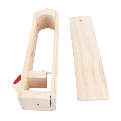 Leder Nähen Pony Verstellbare Stretching Rod Flexible Rotation Hand Nähen Werkzeug für Leder Handwerk Projekte Buchenholz Material von DIRBAK