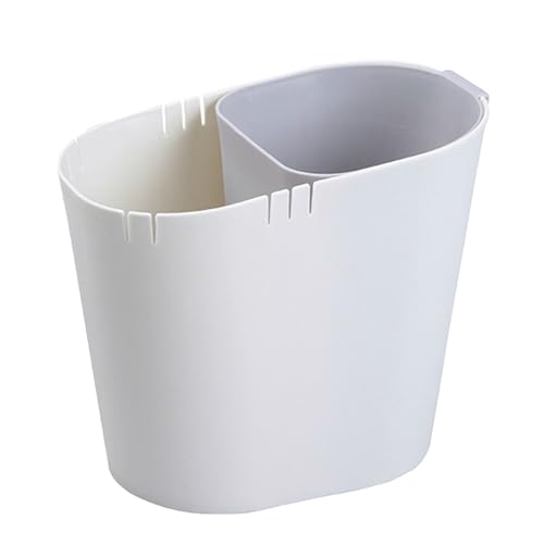 Mini -Mülleimer Dividierte Klassifizierung Nass Trockenabschließung Desktop Müllbehälter für Büro Heimschule Robustes PP Material Compact Design Modern Stylish Mini -Mülleimer Dividierte Klassifizierung Nass Trockenabschließung Desktop Müllbehälter für Büro Heimschule Robustes PP Material Compact Design Modern Stylish von DIRBAK