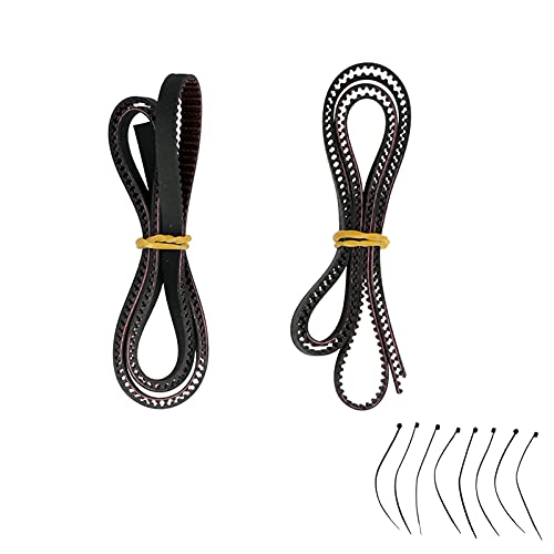 Offene Timing Gummigürtel x -Achsen Y -Achsen Kombination hochpräzision lebiger 3D -Druckerzubehör 2GT 6 mm Breite Gummi Material für Tore 3D -Drucker von DIRBAK