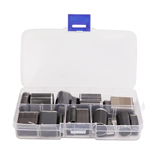 Polymer -Tonschneider Hohlpunsch Cutter 24 Formen DIY -Loch -Stanzwerkzeug für Lederhandwerk und Polymer -Tonprojekte aus hochwertigem Stahl mit Aufbewahrungsbox von DIRBAK