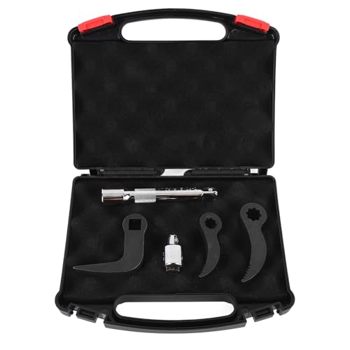 Professionelles Pray Bar -Schraubenschlüssel -Adapter -Kopf -Set Heavy Duty 5 PCs Kit mit Sägezahndesign für den Abriss des Automobils und schweres Heben von CRV von DIRBAK