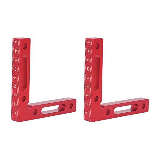 Rechtswinkel -Positionierung Klemme 90 Grad Quadrat L Form Lineal Aluminiumlegierung Holzbearbeitung Tischtischtisch für Baugruppen DIY -Klemmboxen Schubladen Schränke Rahmen Möbel Rechtswinkel -Positionierung Klemme 90 Grad Quadrat L Form Lineal Aluminiumlegierung Holzbearbeitung Tischtischtisch für Baugruppen DIY -Klemmboxen Schubladen Schränke Rahmen Möbel von DIRBAK