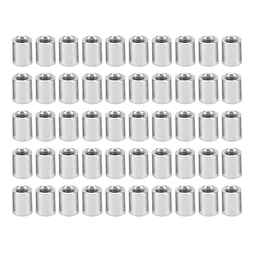 Runder Steckermutter -Set 50pcs Edelstahl M5 x 0,8 8 L10mm weibliche Gewindekupplungsmuttern Kit zur Wartung von Reparaturen von Rohrlinienreparaturen Runder Steckermutter -Set 50pcs Edelstahl M5 x 0,8 8 L10mm weibliche Gewindekupplungsmuttern Kit zur Wartung von Reparaturen von Rohrlinienreparaturen von DIRBAK