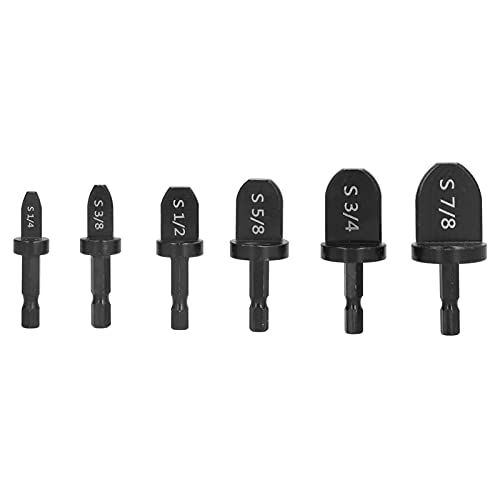 Swaging -Werkzeugbohrer Bit Set Haltelable Sturdy Praktische praktische weite Anwendungsrohr -Expander -Bohrmaschine für Klimaanlagen Installation Kupfer Aluminiumrohre mit (Hex Handle) von DIRBAK