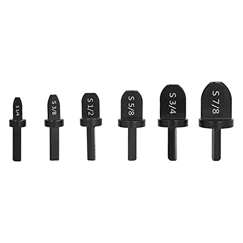 Swaging -Werkzeugbohrer Bit Set Haltelable Sturdy Praktische praktische weite Anwendungsrohr -Expander -Bohrmaschine für Klimaanlagen Installation Kupfer Aluminiumrohre mit (Triangular handle) von DIRBAK