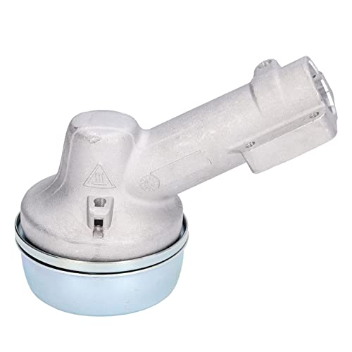 Trimmer Gear Head -Ersatz hohe Effizienz Aluminiumlegierung Rasenmäher -Zubehör kompatibel mit FS120 240 Dauerhaftes glattes Oberflächenleichtergewicht -Design von DIRBAK