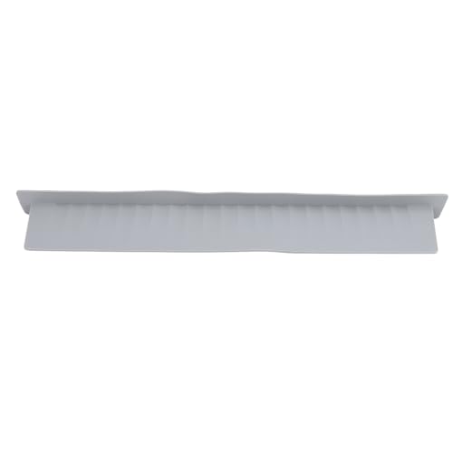 Waschbecken Spritzschutz Silikon Flexible Multi funktionelle Splitterbarriere für Küchenarbeitsplatte Spüle Protektor Spritzsicher (Light Grey) von DIRBAK