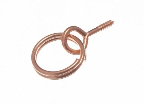Bild Mirror Frame Screw Ring Medium Coppered Packung mit 10 Stück von DIRECT HARDWARE