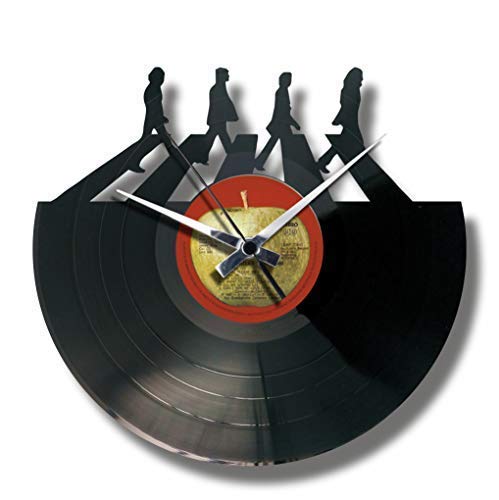 DISCOCLOCK Shallplattenuhr The Beatles - Lautlos Wanduhr, einfach aufzuhängen. 100% Made in Italy Handwerkliches Produkt DISCOCLOCK Shallplattenuhr The Beatles - Lautlos Wanduhr, einfach aufzuhängen. 100% Made in Italy Handwerkliches Produkt von DISCOCLOCK