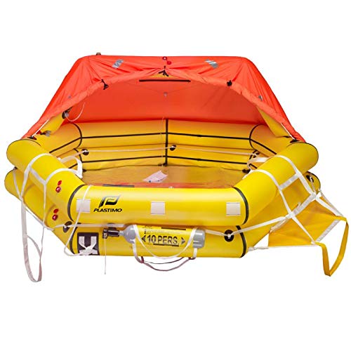 BAJO PEDIDO - (L) LIFERAFT TRANSOCEAN ISAF 10P E<24 H CONT von DISMARINA PLASTIMO