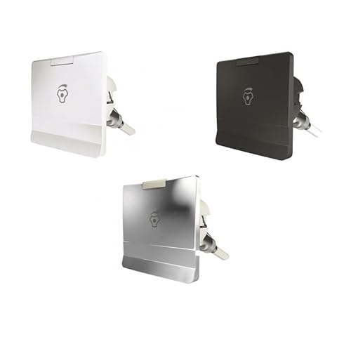 CHROM HOUSING FOR SHOWERHEAD SQUAR COVER von DISMARINA PLASTIMO