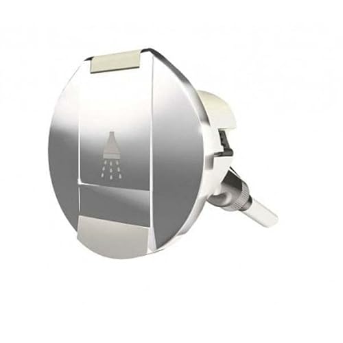 CHROM SHOWERHEAD+CHROM ROUNDCOVER+3MHOSE CHROM SHOWERHEAD+CHROM ROUNDCOVER+3MHOSE von DISMARINA PLASTIMO