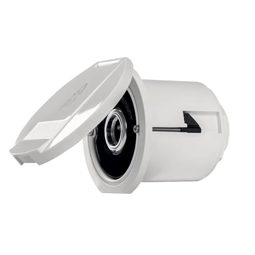 WATER OUTLET STRAIGHT+BLACK ROUND COVER WATER OUTLET STRAIGHT+BLACK ROUND COVER von DISMARINA PLASTIMO