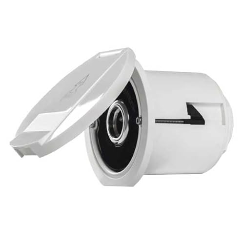 WATER OUTLET STRAIGHT+CHROME SQUARECOVER WATER OUTLET STRAIGHT+CHROME SQUARECOVER von DISMARINA PLASTIMO