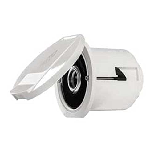 WATER OUTLET STRAIGHT+WHITE ROUND COVER WATER OUTLET STRAIGHT+WHITE ROUND COVER von DISMARINA PLASTIMO