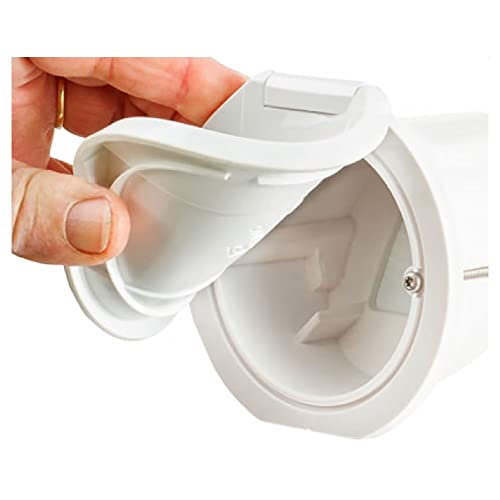 WHITE HOUSING FLEX MIXER TAP ROUND COVER WHITE HOUSING FLEX MIXER TAP ROUND COVER von DISMARINA PLASTIMO