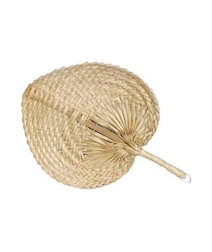 DISOK - 1 bis 30 Pai Pai´s Bambus Rattan Raffia Natural 26 x 20 cm Fächer und Pay Pay für Hochzeiten. (1) von DISOK